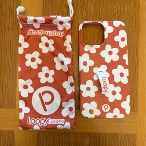 iPhone 12 Pro Max/13 Pro Max Loopy Case - Auburn Daisies